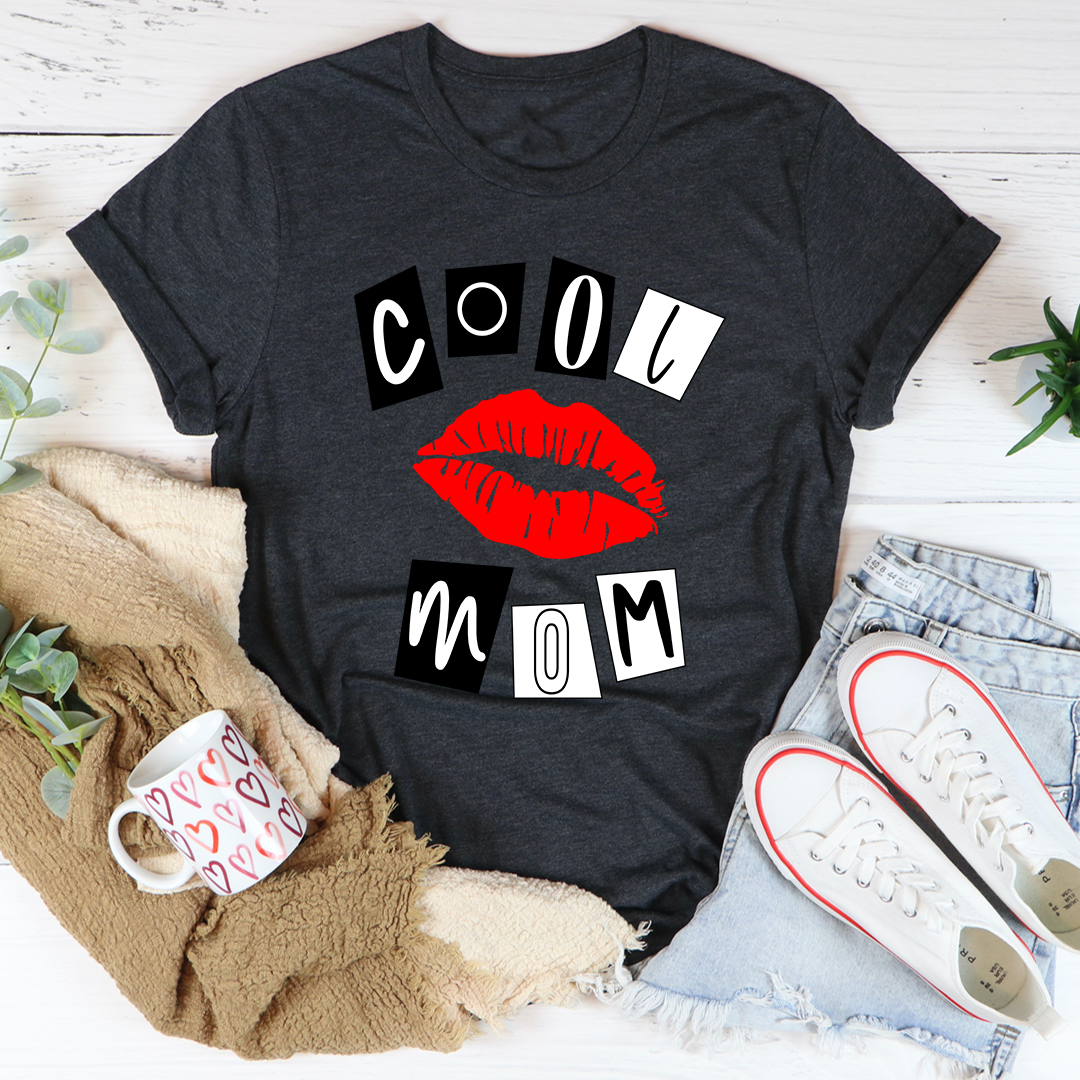 Cool Mom Lips T-Shirt-3