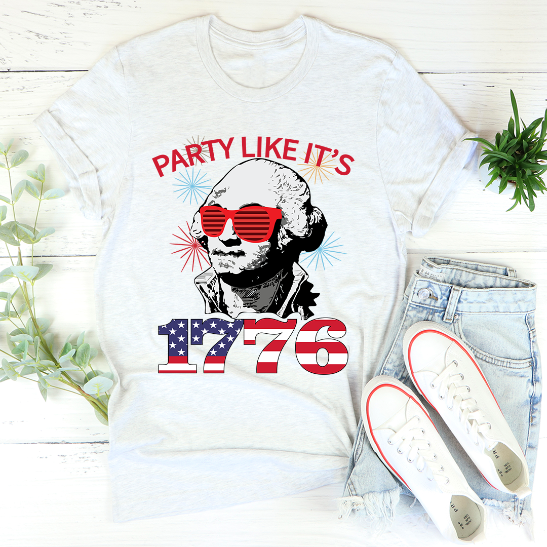 Party Like It's 1776 T-Shirt-2