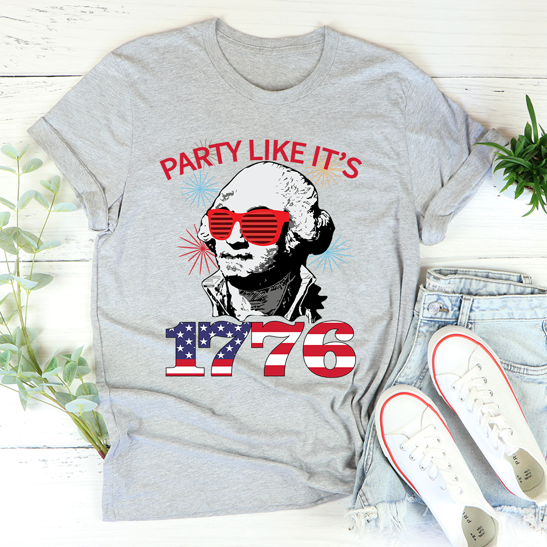 Party Like It's 1776 T-Shirt-0