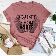 Beauty From Ashes Isaiah 61:3 T-Shirt-1