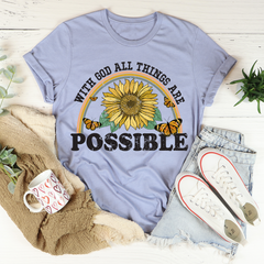 With God All Things Are Possible T-Shirt-3