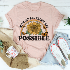 With God All Things Are Possible T-Shirt-0