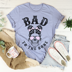 Bad To The Bone Cute Skull T-Shirt-3