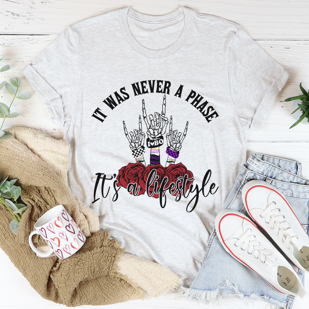 It Was Never A Phase Emo T-Shirt-3