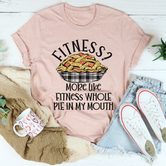 Fitness Pie In My Mouth T-Shirt-2