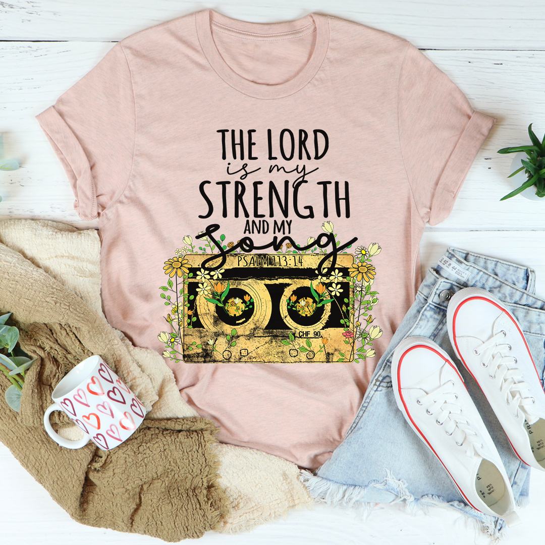 The Lord Is My Strength And My Song T-Shirt-2