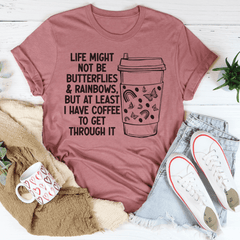 Butterflies And Rainbows T-Shirt-1