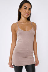 Mocha Strappy Top-1
