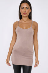 Mocha Strappy Top-3
