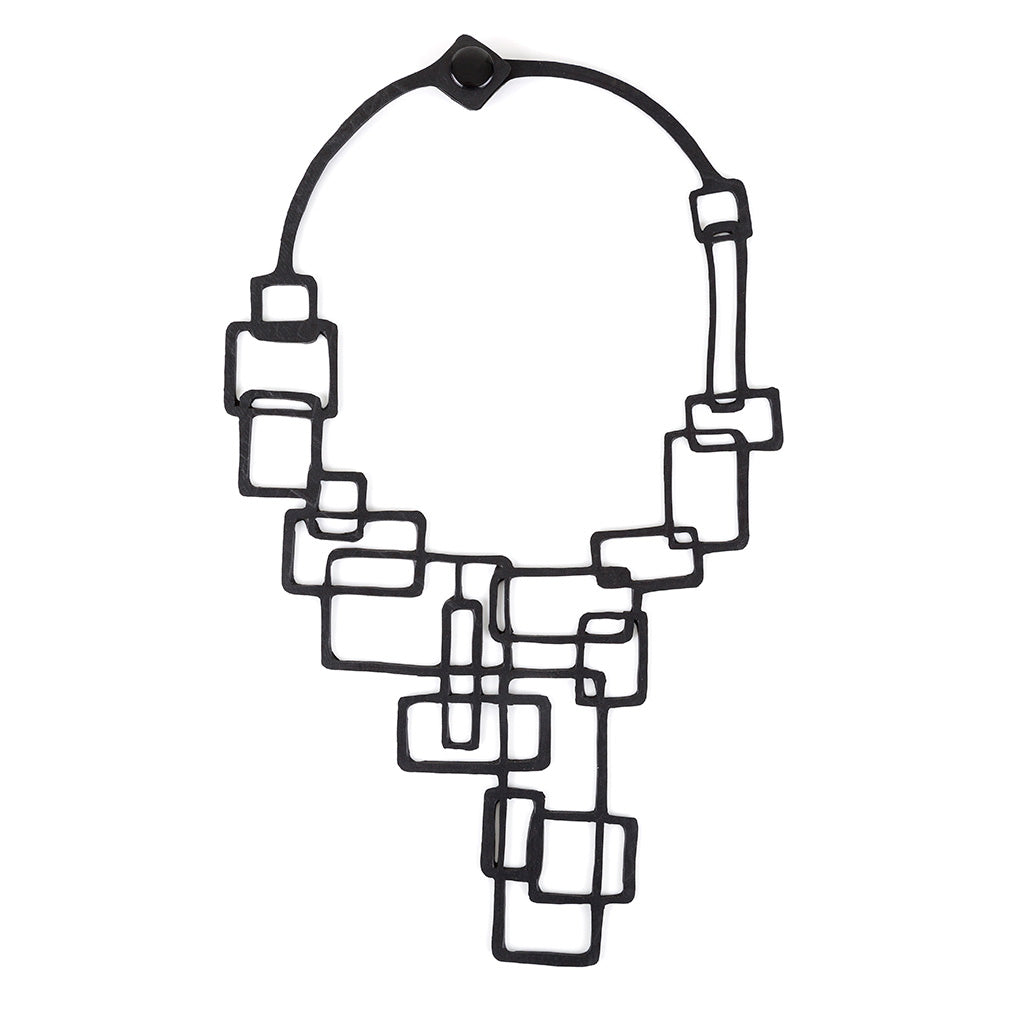 Belinda Statement Rubber Necklace