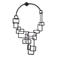 Belinda Statement Rubber Necklace