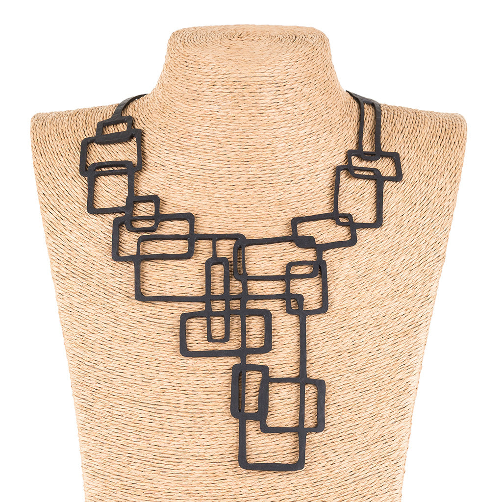 Belinda Statement Rubber Necklace