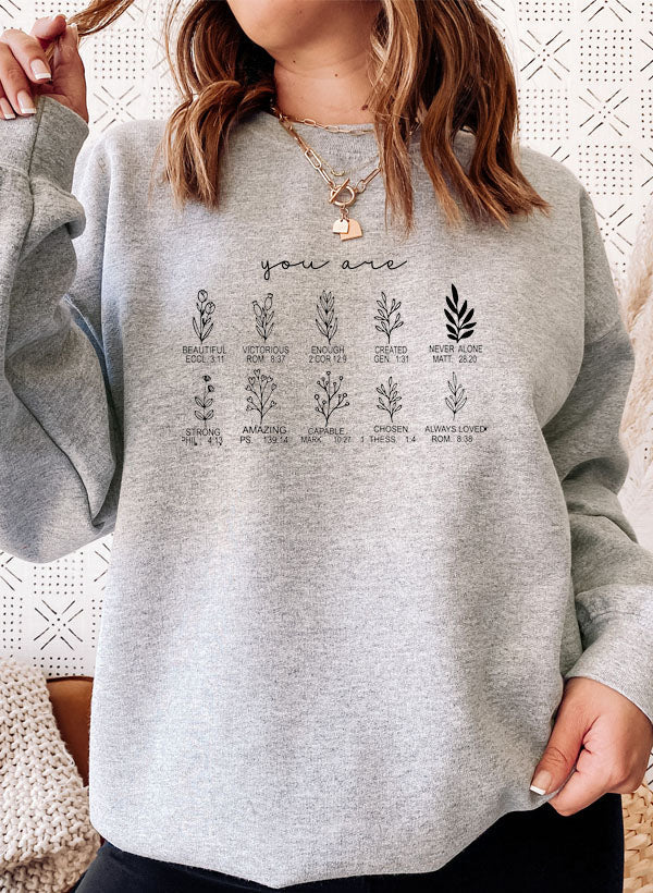 Bible Verses Sweat Shirt-2