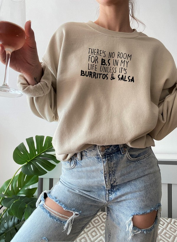 Burritos & Salsa Sweat Shirt-2