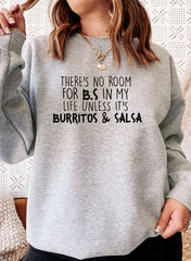 Burritos & Salsa Sweat Shirt-0