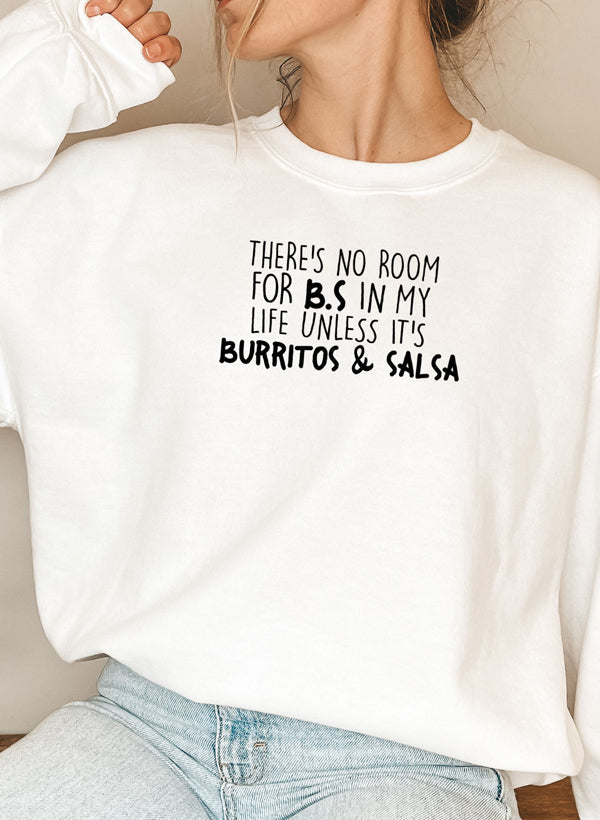 Burritos & Salsa Sweat Shirt-5
