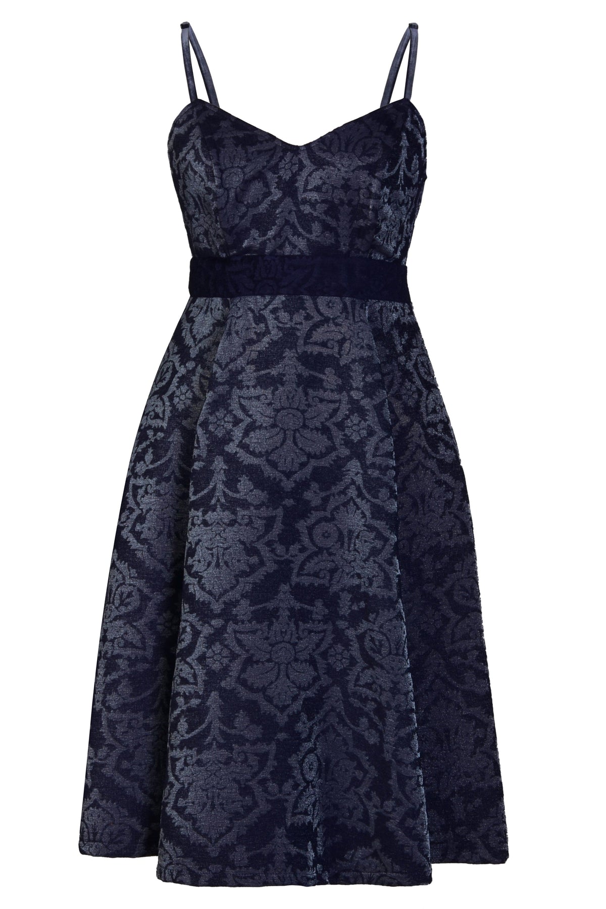 Jacquard Skater Dress-0