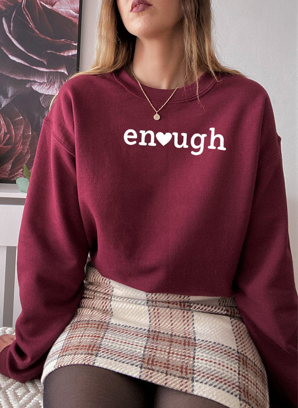 Enough Sweat Shirt-1