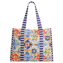 Striped Beach Bag-La Dolce Vita-2