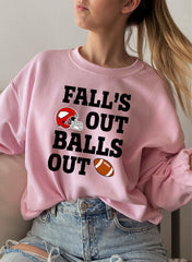 Falls Out Balls Out Sweat Shirt-2