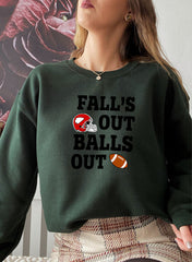 Falls Out Balls Out Sweat Shirt-1