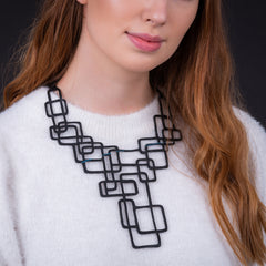 Belinda Statement Rubber Necklace
