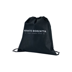 RB2003D | Shoulder/Wrist Bag in Full-Grain Genuine Leather, Dollar Grain/Lightweight. Removable shoulder strap and handle. Color: Blue. Dimensions: 22 x 14 x 2.5 cm. Packaging: Non-Woven Fabric Bag-3