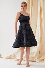 Jacquard Skater Dress-1