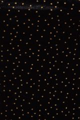 Black Polka Dot Dress-3