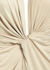 Low Cut Midi Dress-3