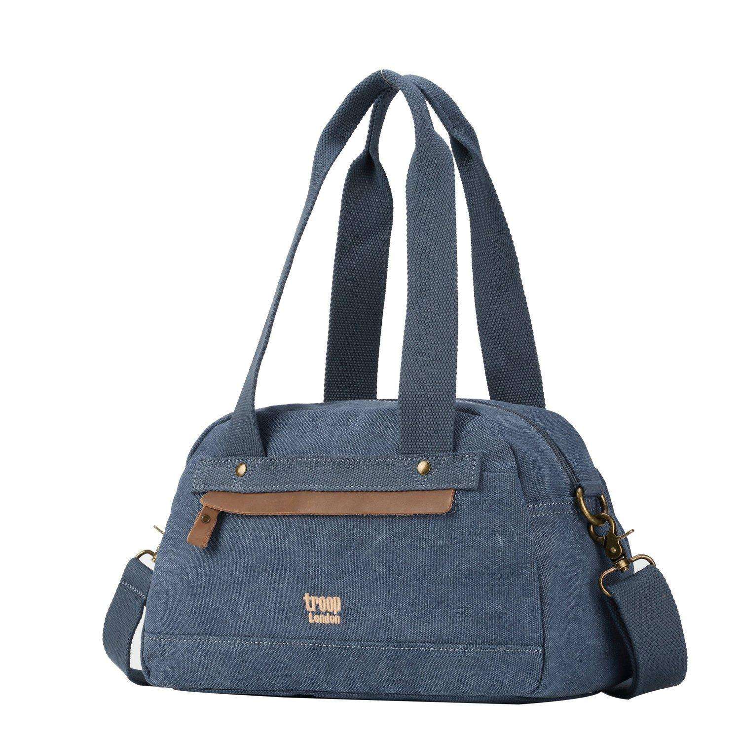 TRP0507 Troop London Classic Canvas Shoulder Bag-3
