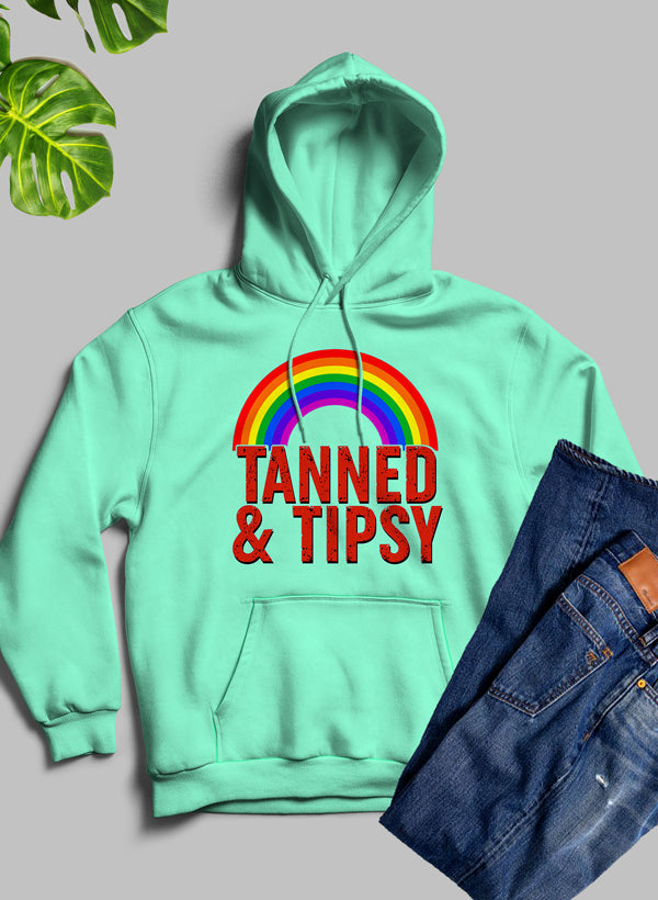 Tanned & Tipsy Hoodie-1