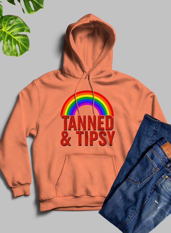 Tanned & Tipsy Hoodie-2