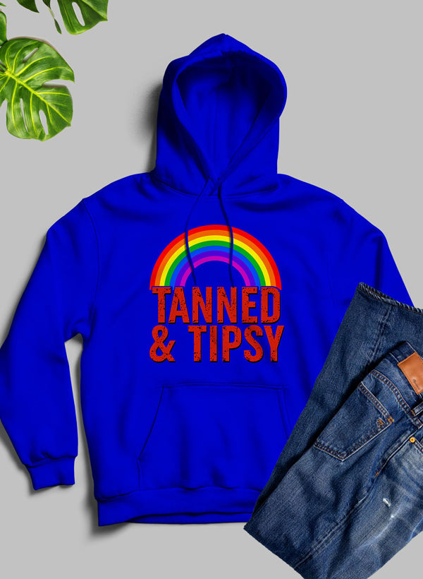 Tanned & Tipsy Hoodie-3