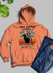 The Little Voices In My Head Keep Telling Me Get More Cats Hoodie-2