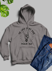 The Lord Is My Rock Hoodie-3