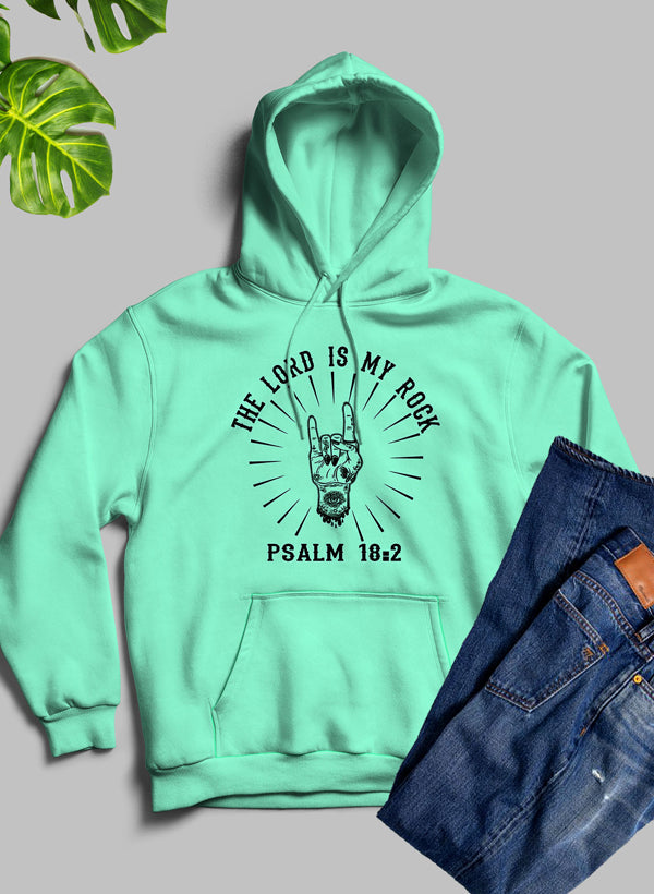 The Lord Is My Rock Hoodie-4
