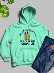 The Sanderson Sisters Black Flame Candle Co Hoodie-0