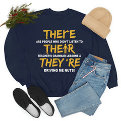 There Their & They re Sweat Shirt-0