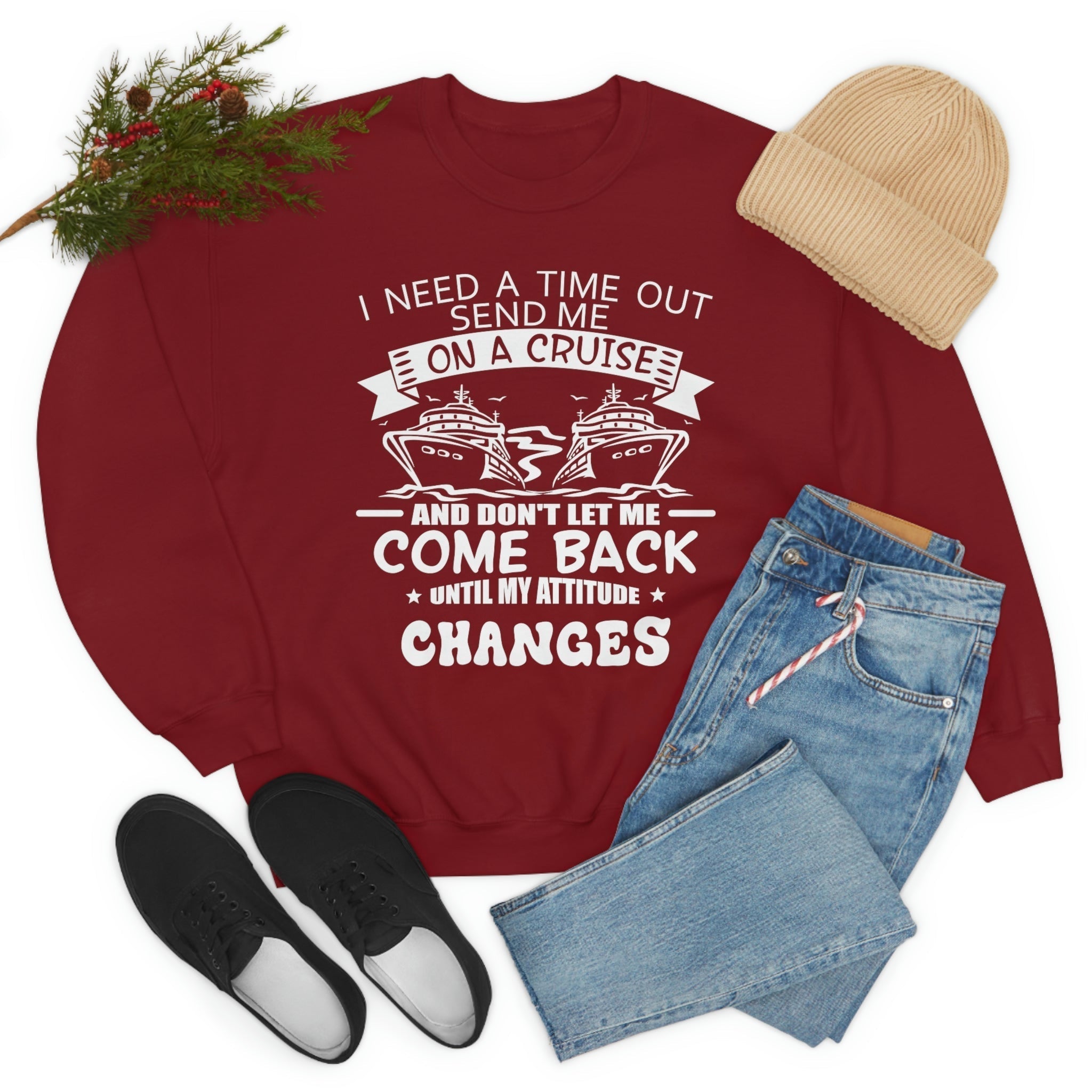Time Out Sweat Shirt-1