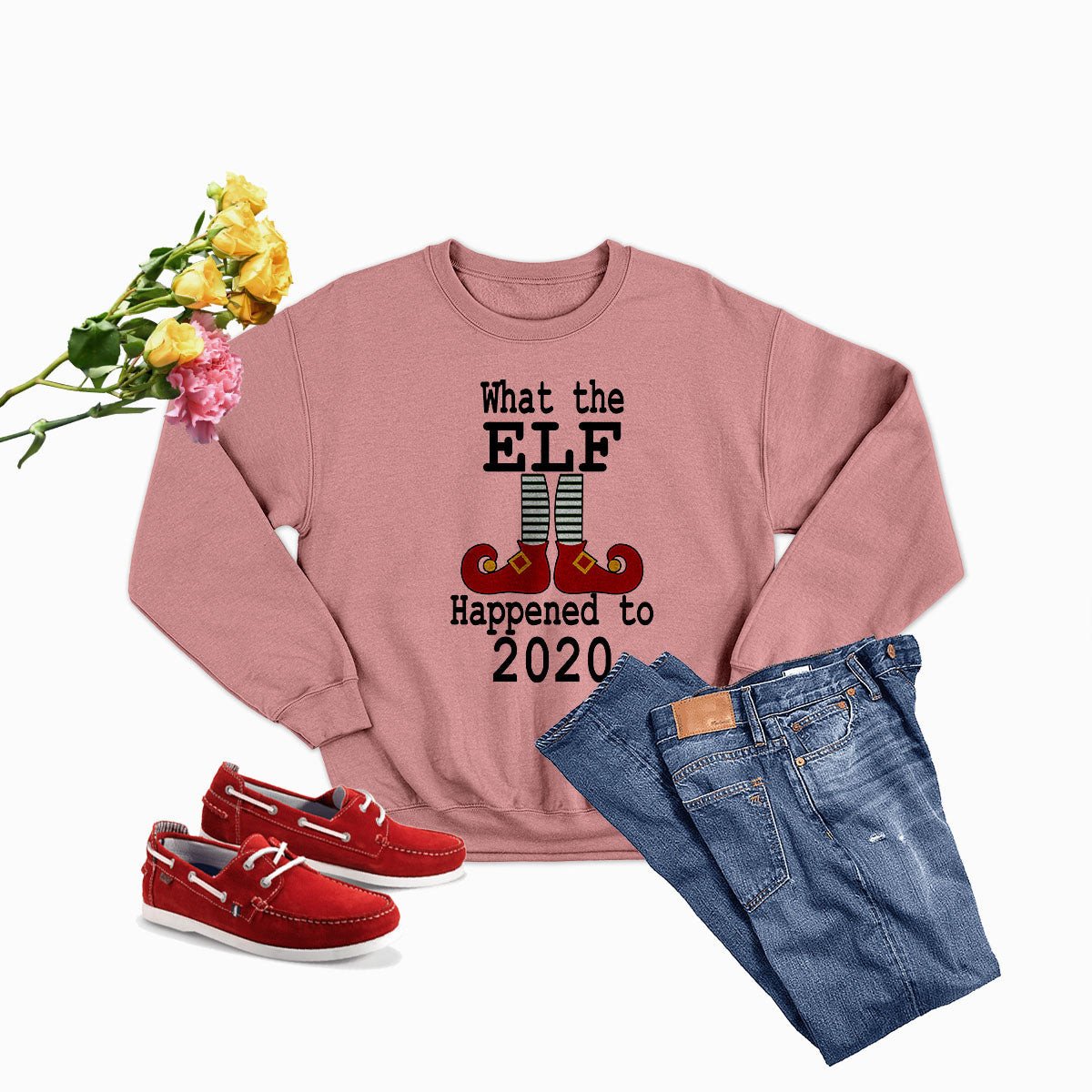 What The Elf Happened to 2020 Sweat Shirt-3
