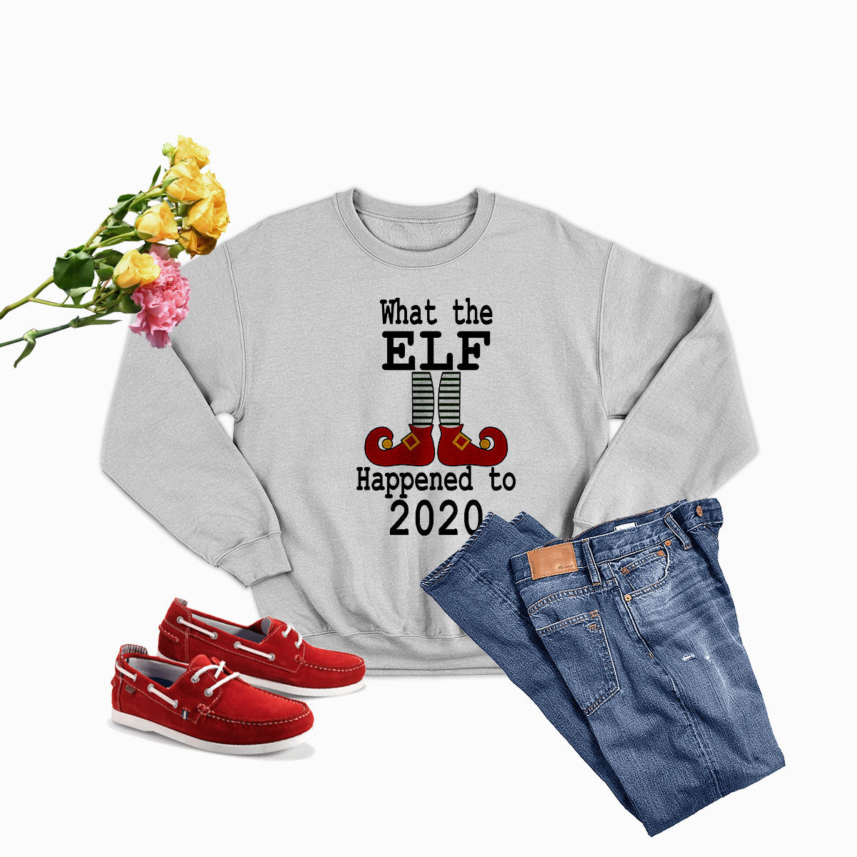What The Elf Happened to 2020 Sweat Shirt-4
