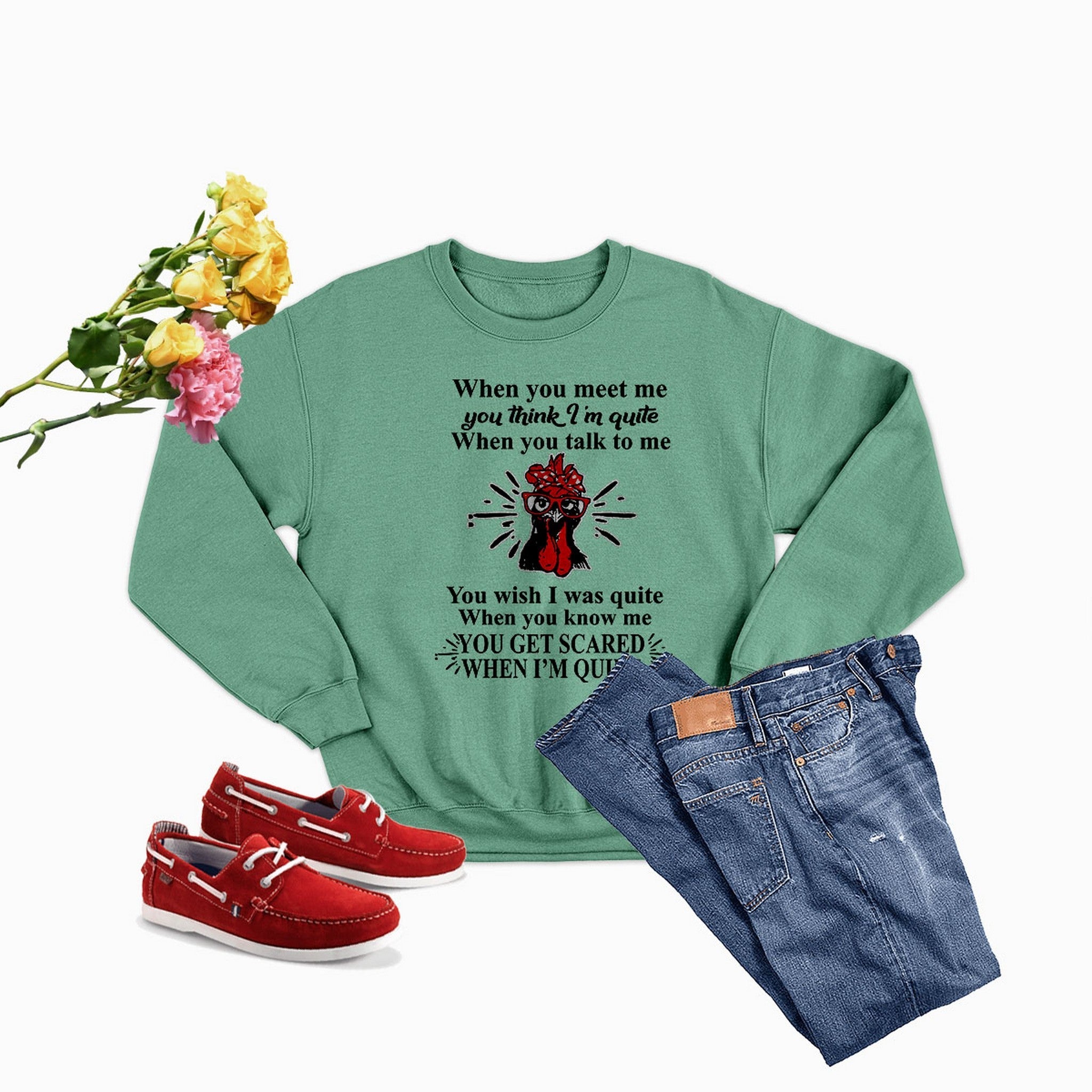 When You Meet Me Sweat Shirt-4