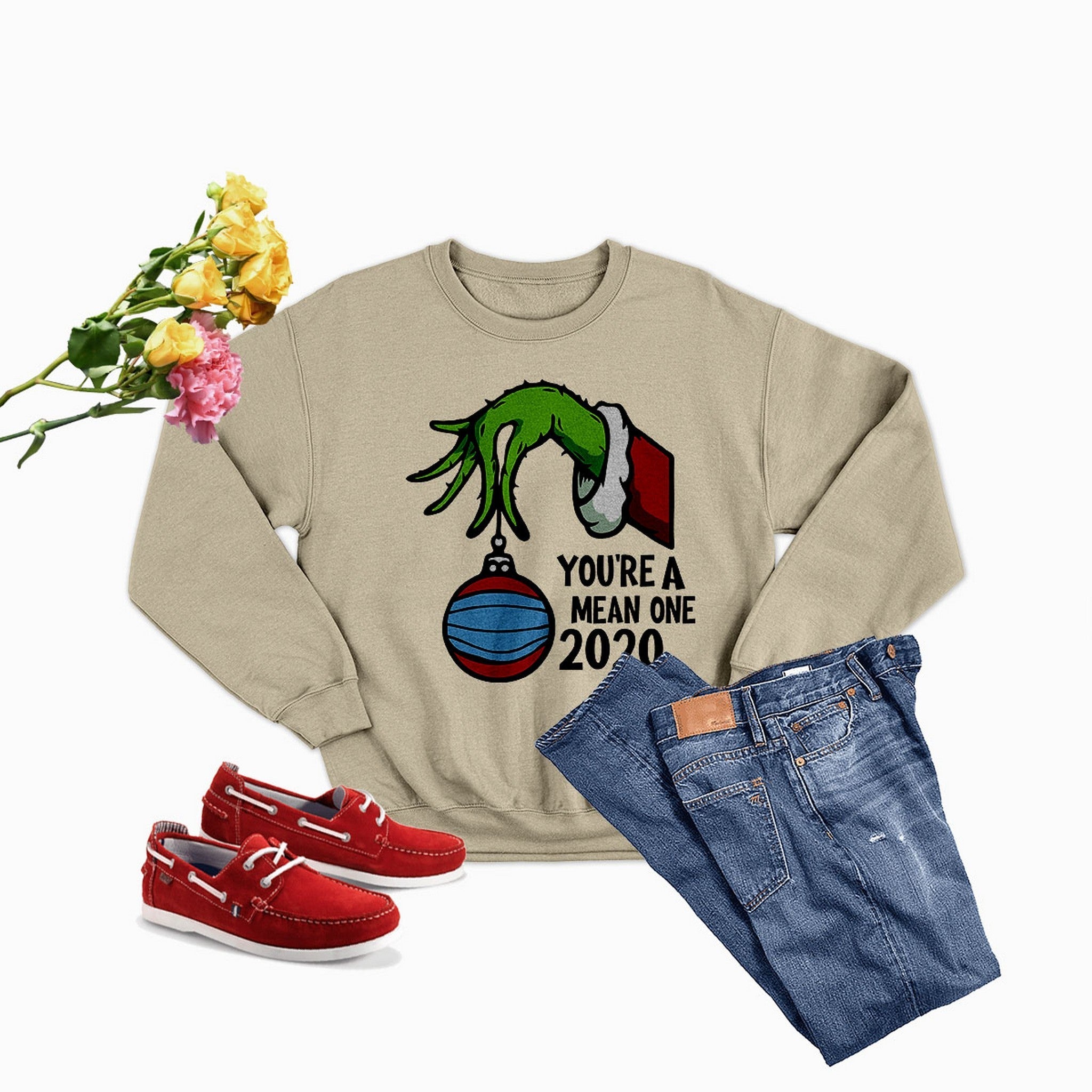 You're Mean One 2020 Sweat Shirt-4