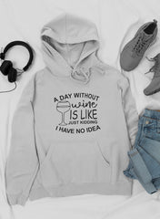 A Day Without Wine Hoodie-2
