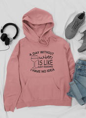 A Day Without Wine Hoodie-0