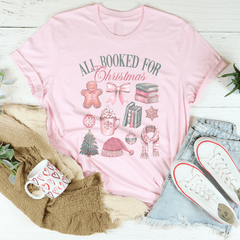 All Booked For Christmas Tee-1