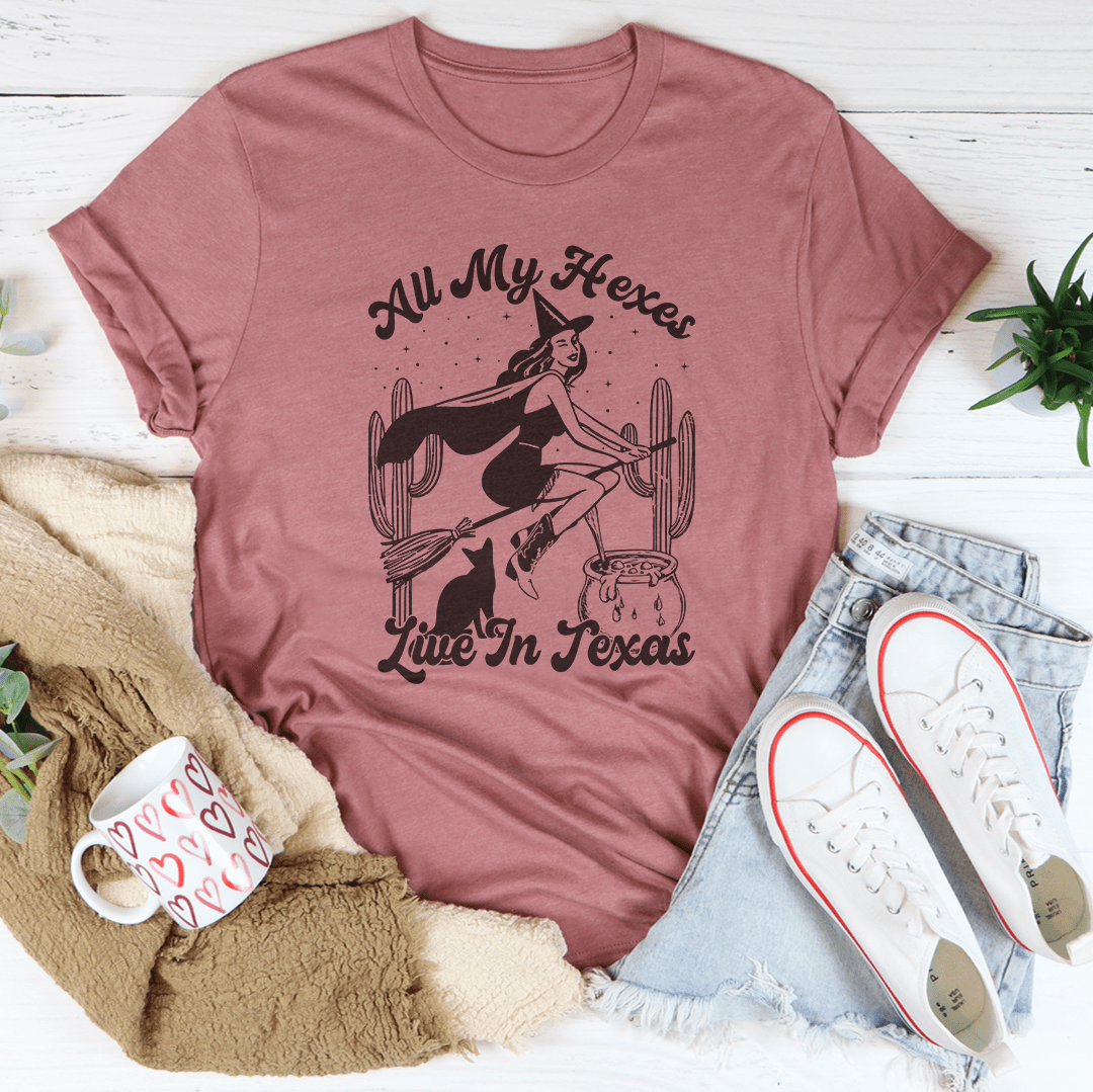 All My Hexes Live In Texas Tee-3