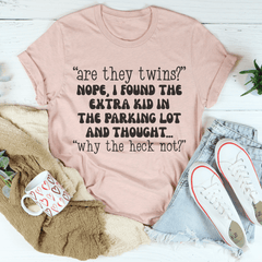 Are They Twins Tee-2