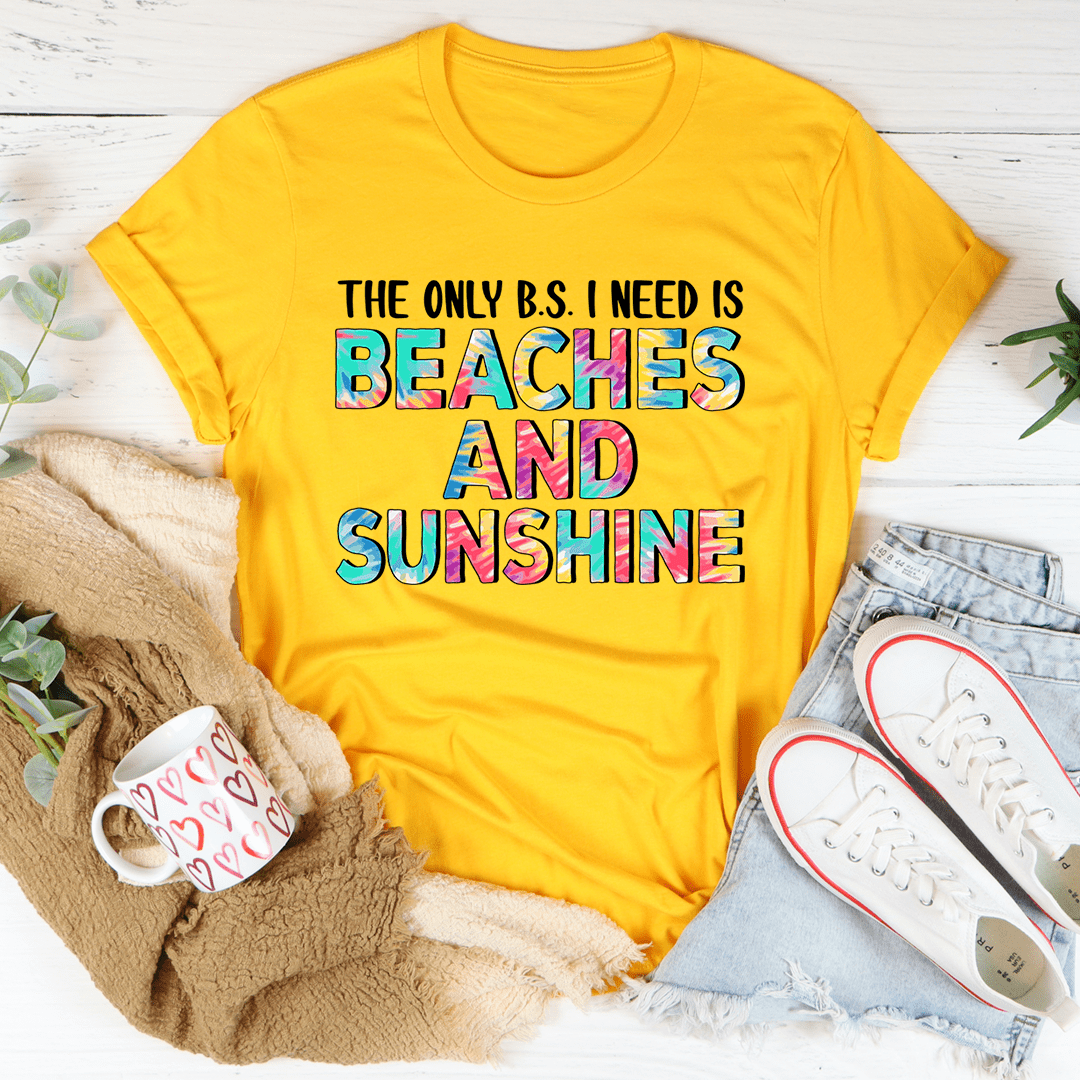 Beaches And Sunshine T-Shirt-2